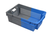 Nestbare stapelbak 70% (600x400x200) geventileerd