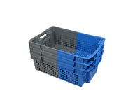 Nestbare stapelbak 70% (600x400x200) geventileerd