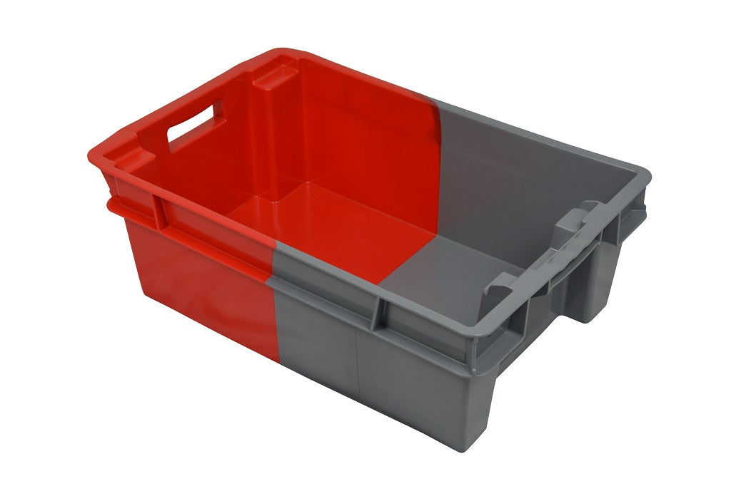 Nestbare stapelbak 70% (600x400x200) gesloten