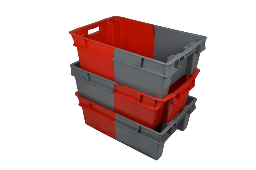 Nestbare stapelbak 70% (600x400x200) gesloten