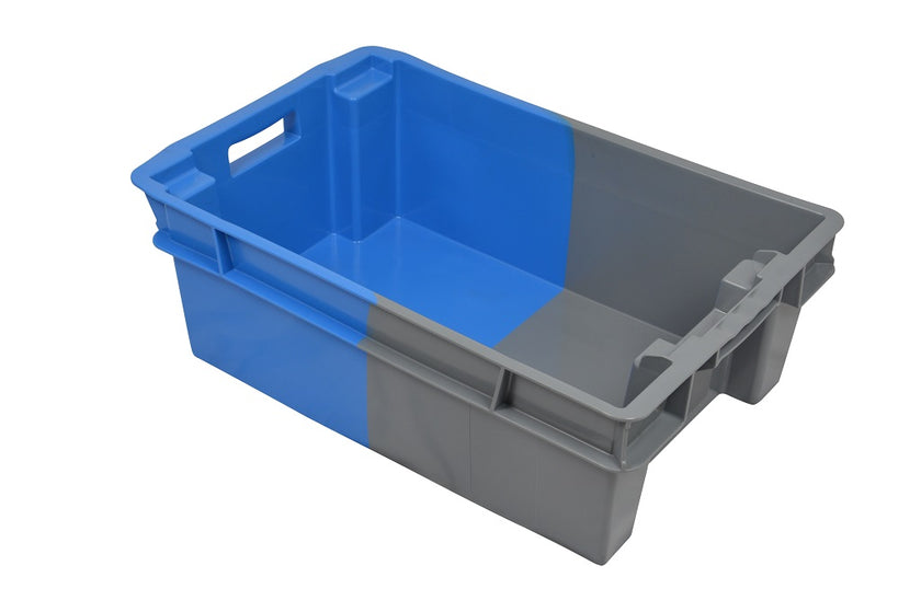 Nestbare stapelbak 70% (600x400x200) gesloten