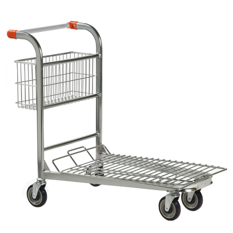 Stockwagen (525x1065x935) nestbaar met vaste mand
