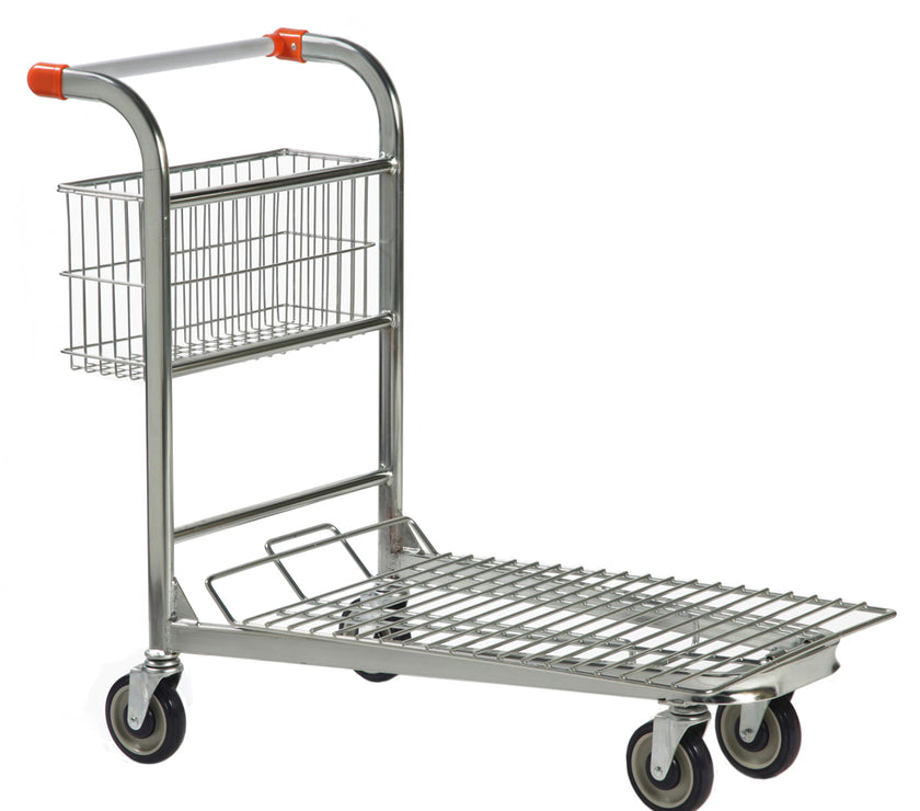 Stockwagen (525x1065x935) nestbaar met vaste mand