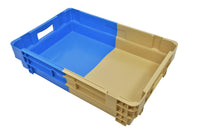 Nestbare stapelbak 50% (600x400x143) gesloten