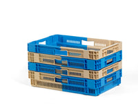 Nestbare stapelbak 50% (600x400x147) geventileerd
