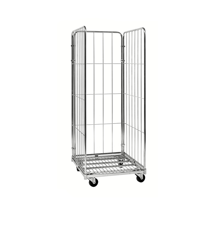 3-heks rolcontainer met stalen bodem (720x800x1800)