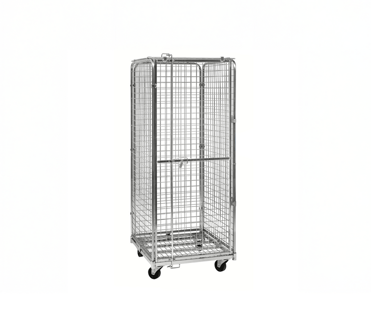 Anti-diefstal rolcontainer met stalen bodem (720x830x1840)