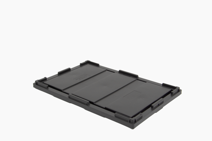 Euronorm overvallend deksel (607x407x39)